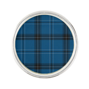 Scottish Ramsay Blue Tartan Lapel Pin