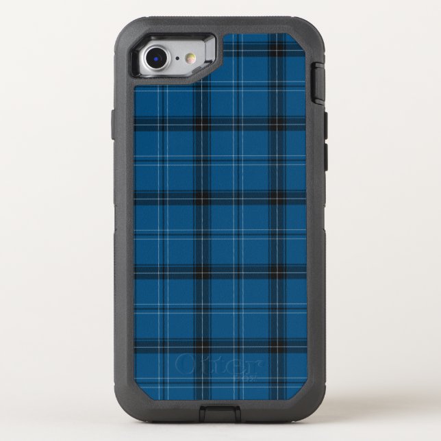 Scottish Ramsay Blue Tartan Otterbox iPhone Case (Back)