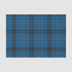 Scottish Ramsay Blue Tartan Tissue Paper