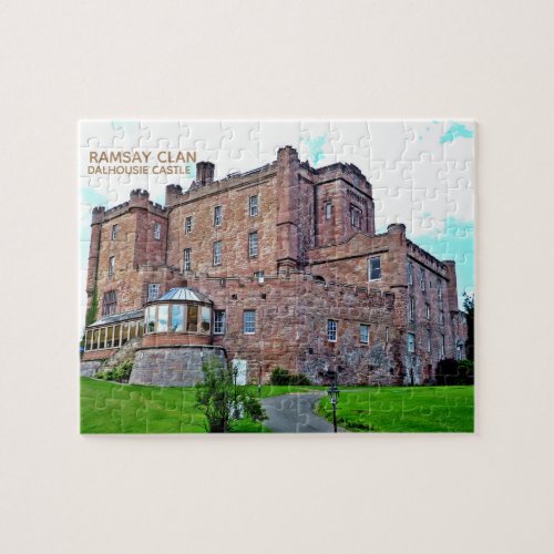 Scottish Ramsay Clans Dalhousie Castle Puzzle