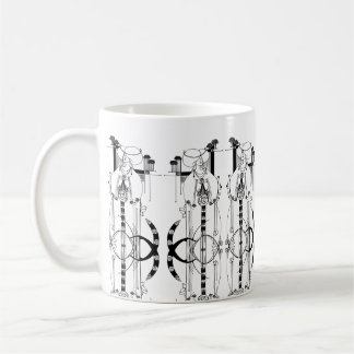 Scottish Rennie Mackintosh inspired mug