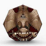 Scottish Rite 32 degree Mason Double Eagle Red Award<br><div class="desc">Scottish Rite 32 Degree Mason double headed Eagle, Masonic Freemasonry. Customize this! Customize this! Just click the "Customize It" button and You can easily change the size of the graphic, add your own words, names, events, reposition it, make it bigger, smaller, etc. And check out our other Zazzle products for...</div>