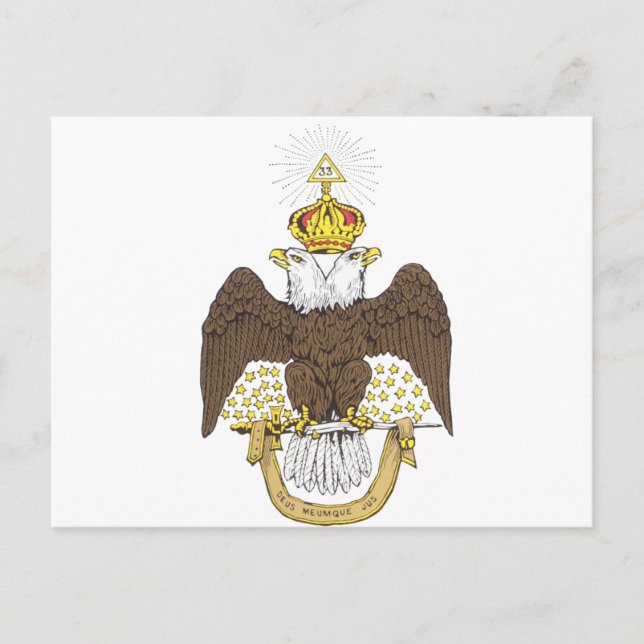 Scottish Rite Postcard (Front)