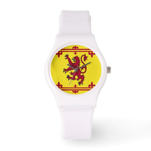 Scottish Royal Arms Flag Watch (Front)