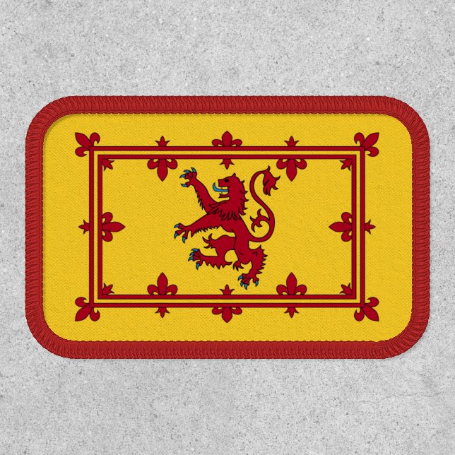 Scottish Royal Banner, Scotland Patch (Front)