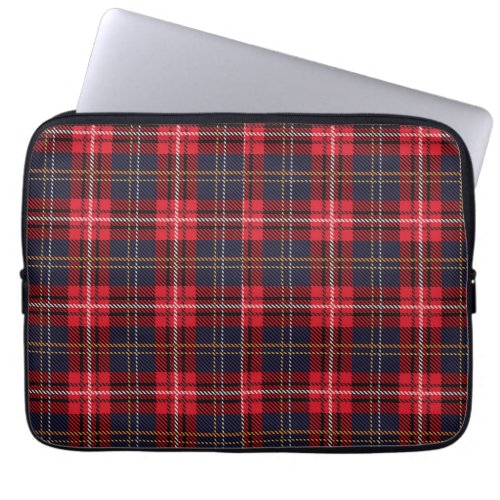 Scottish Royal Modern Tartan Laptop Sleeve