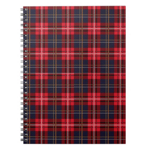 Scottish Royal Modern Tartan Notebook