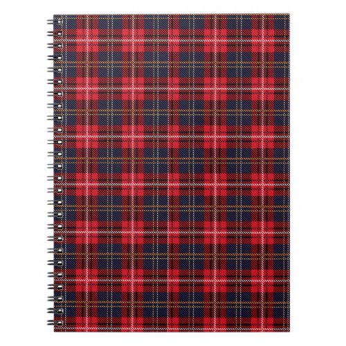 Scottish Royal Modern Tartan Notebook