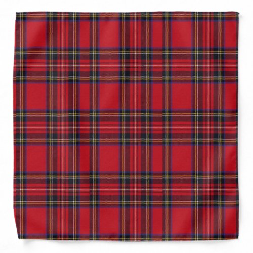 Scottish Royal Stewart Tartan Bandana