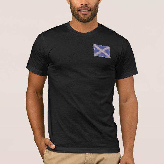 Scottish Saltire t-shirt (Front)