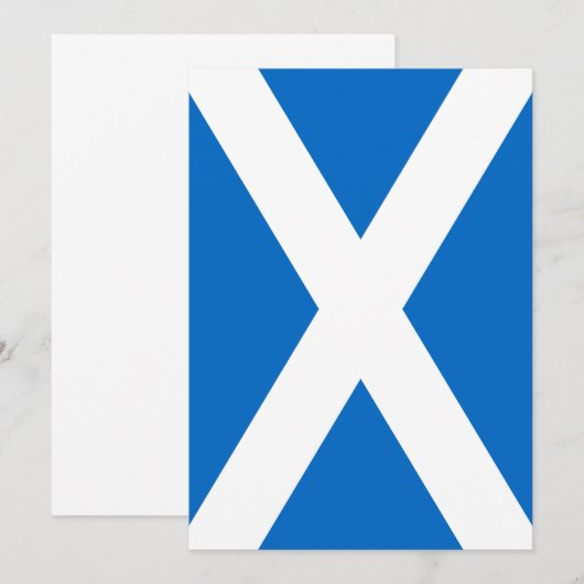 Scottish Scotland Flag (Front/Back)
