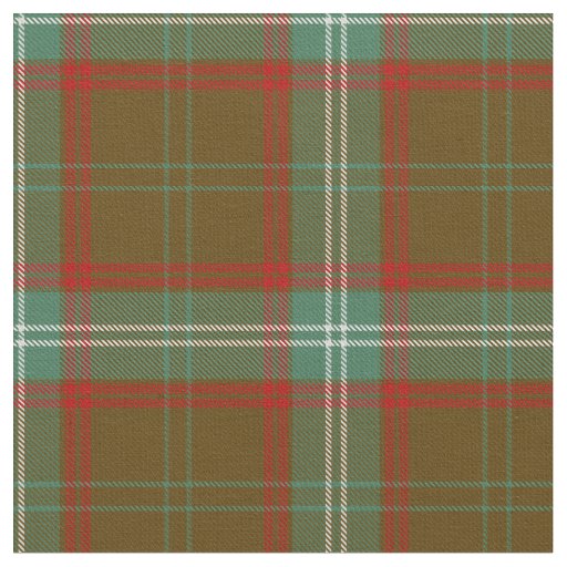 Scottish Seton Plaid Hunting Tartan Fabric