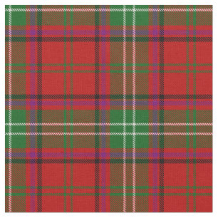 Scottish Seton Plaid Tartan Fabric