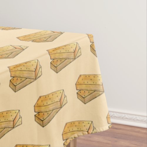 Scottish Shortbread Tea Biscuits UK British Food Tablecloth