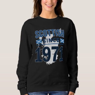 Scottish Since 1971 Rampant Lion Scotland Family H Sweatshirt