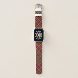 Scottish Style Clan Ogilvie Ogilvy Tartan Plaid Apple Watch Band
