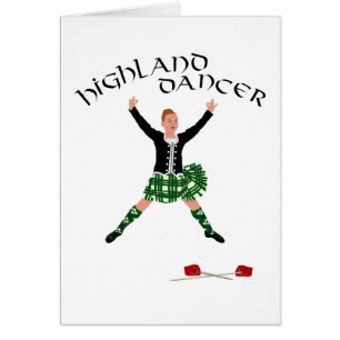 Scottish Sword Dancer - Ghillie Callum Cards
