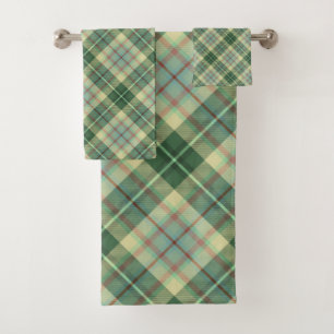 Scottish tartan #5 bath towel set