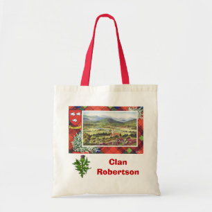 Scottish Tartan, Clan Robertson Tote Bag