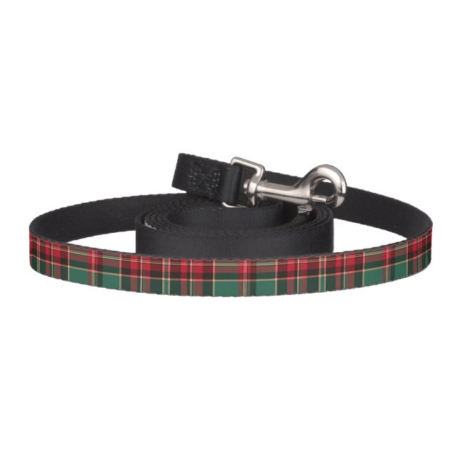 Scottish tartan Dog Collar Pet Leash (Hook)