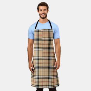 Scottish Tartan Pattern Apron