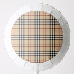 Scottish Tartan Pattern Balloon