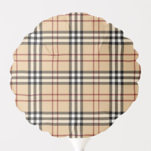 Scottish Tartan Pattern Balloon