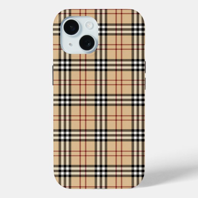 Scottish Tartan Pattern Case-Mate iPhone Case (Back)