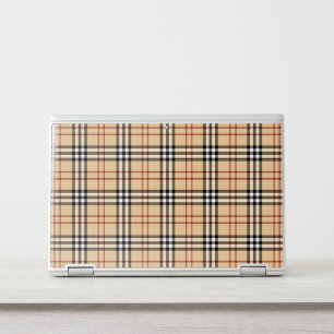 Scottish Tartan Pattern HP Laptop Skin