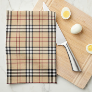 Scottish Tartan Pattern Kitchen Towel