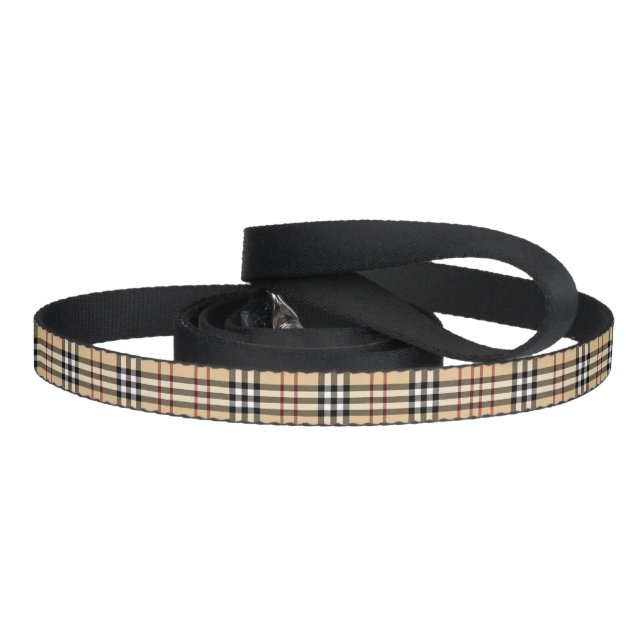 Scottish Tartan Pattern Pet Leash (Handle)
