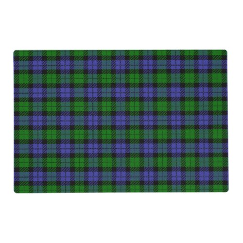 Scottish Tartan Placemat