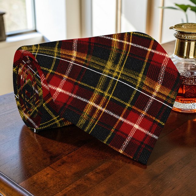 Scottish Tartan Plaid Custom Necktie (Creator Uploaded)