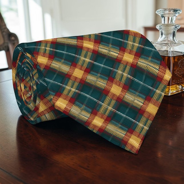 Scottish Tartan Plaid Custom Necktie (Creator Uploaded)