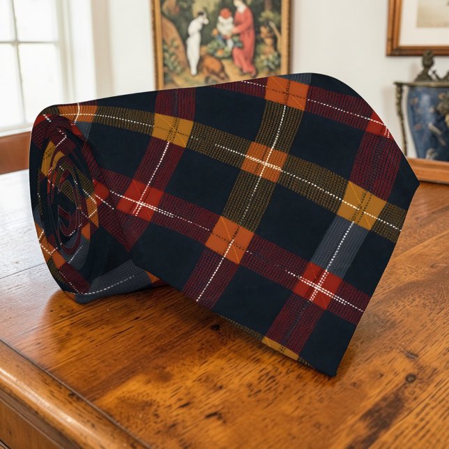 Scottish Tartan Plaid Custom Necktie (Creator Uploaded)