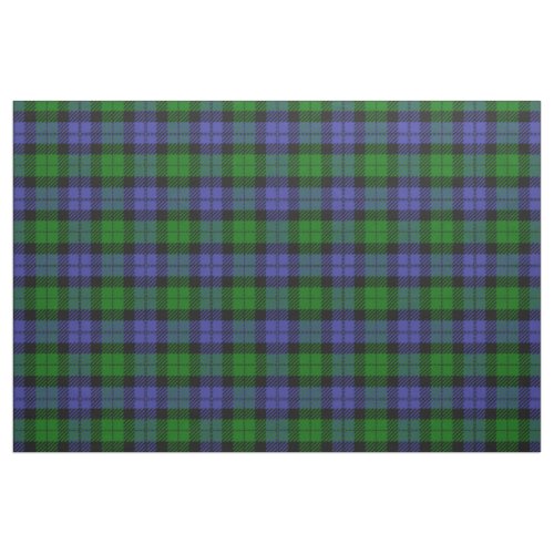 Scottish tartan plaid fabric