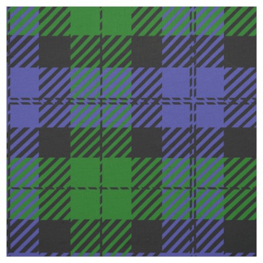 Scottish tartan plaid fabric