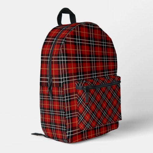 Scottish Tartan Plaid Printed Backpack