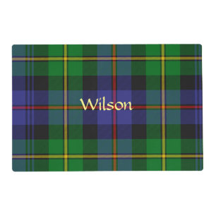 Scottish Tartan Plaid Template Placemat