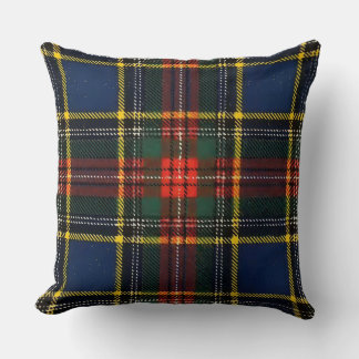 Scottish Tartan  Throw Pillow