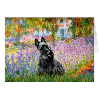 Scottish Terrier 2 - Garden Cards