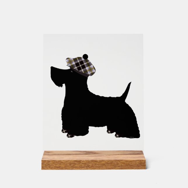 Scottish Terrier Acrylic Sign (Front)