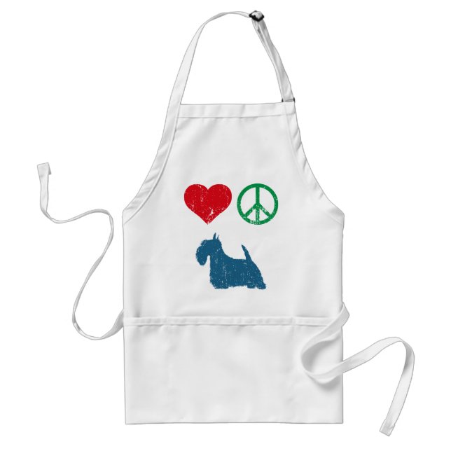Scottish Terrier Adult Apron (Front)