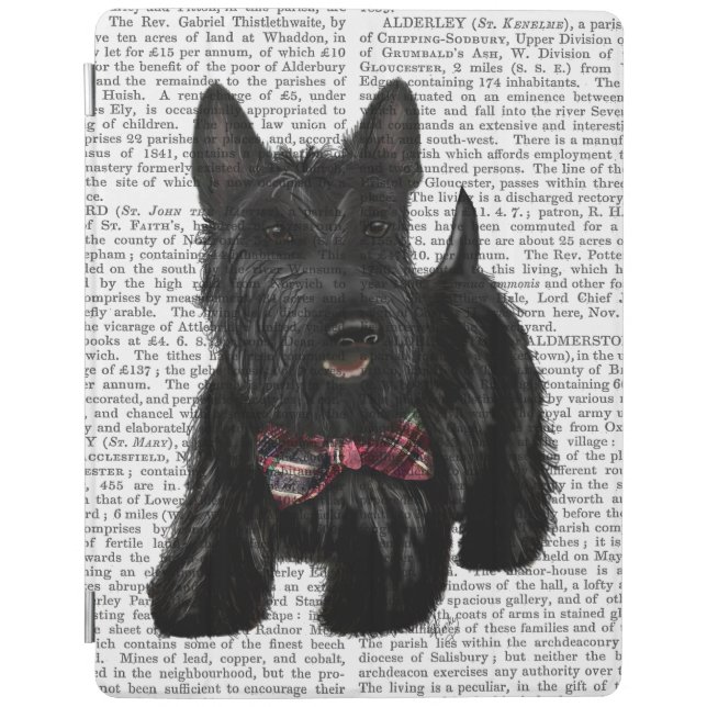 Scottish Terrier and Bow iPad Air Cover (Front)