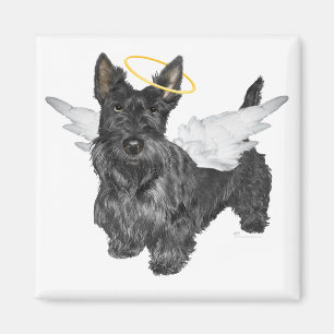 Scottish Terrier Angels Magnet