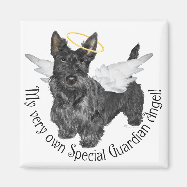 Scottish Terrier Angels Magnet (Front)
