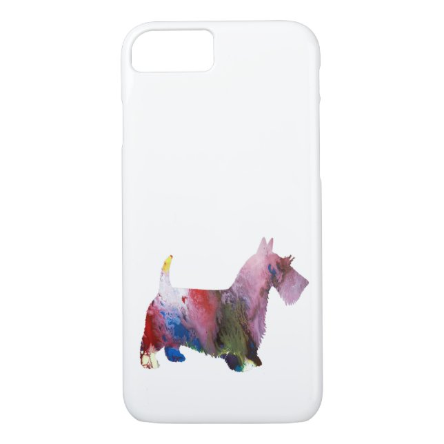 Scottish Terrier Art Case-Mate iPhone Case (Back)