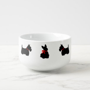 Scottish Terrier black dog highland cereal Soup Mu Soup Mug