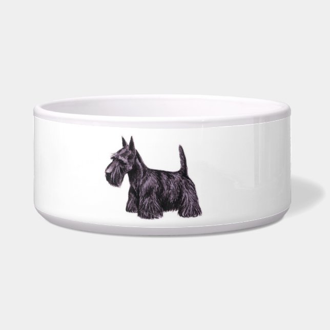 Scottish Terrier Bowl (Front)