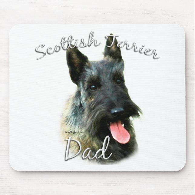 Scottish Terrier (brindle) Dad 2 Mouse Pad (Front)